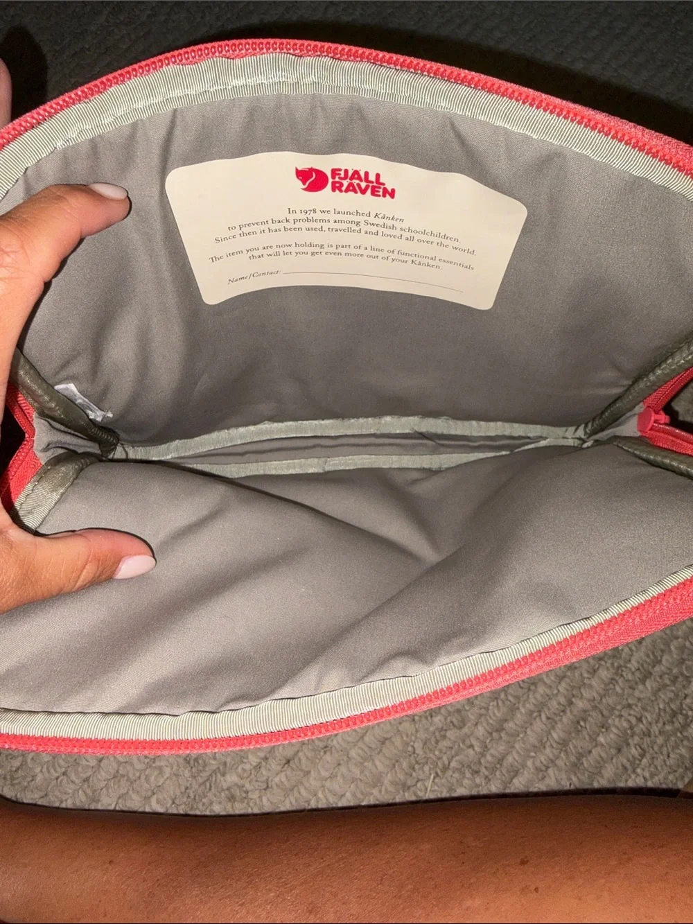 Kånken Coral Tablet Case
